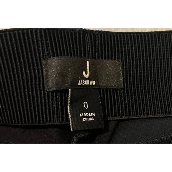 J Jason Wu NWOT ankle length knit city pants navy size 0 - Picture 8 of 8